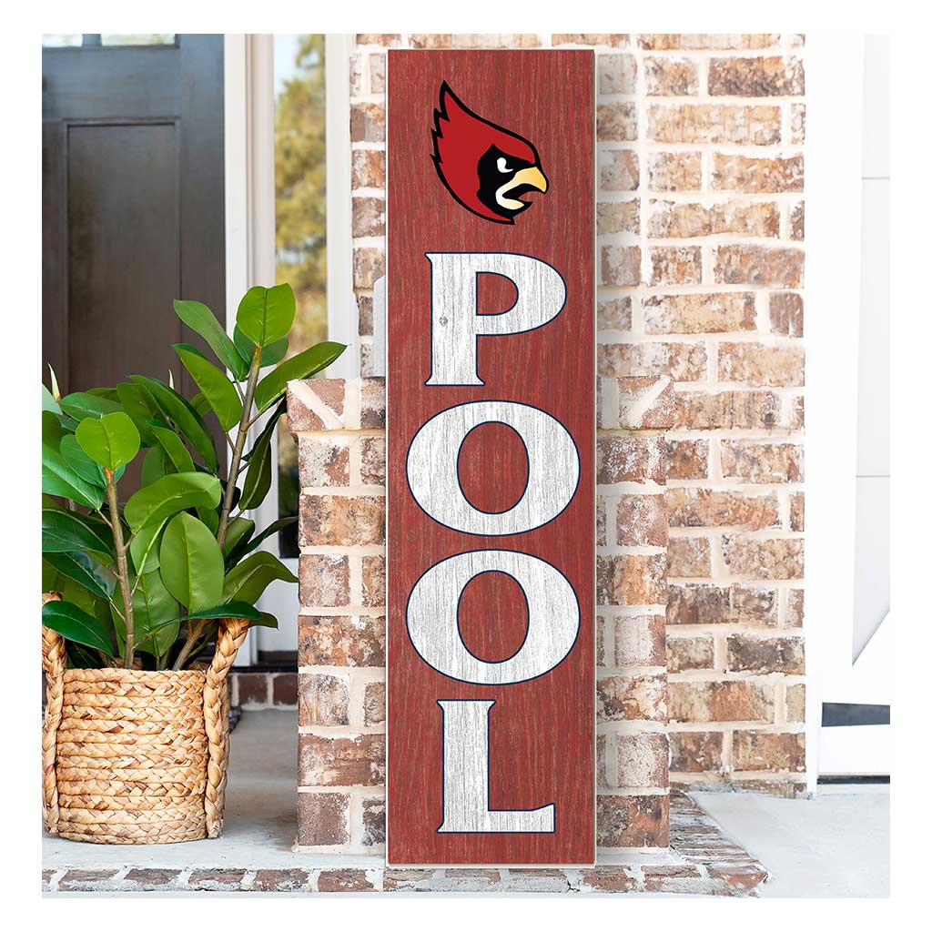 11x46 Leaning Sign Pool Catholic University Cardinals