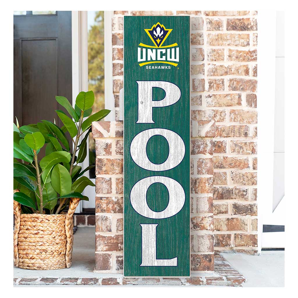 11x46 Leaning Sign Pool North Carolina (Wilmington) Seahawks