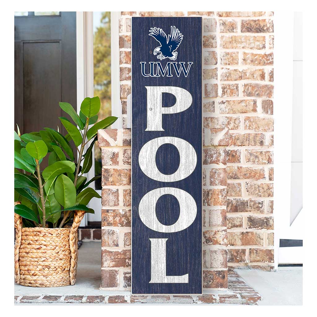 11x46 Leaning Sign Pool University of Mary Washington Eagles