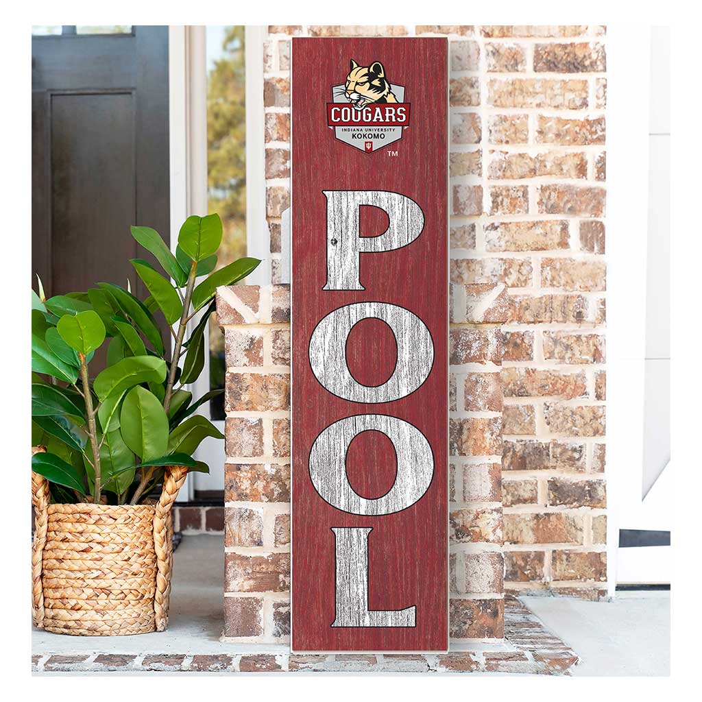 11x46 Leaning Sign Pool Indiana University Kokomo Cougars