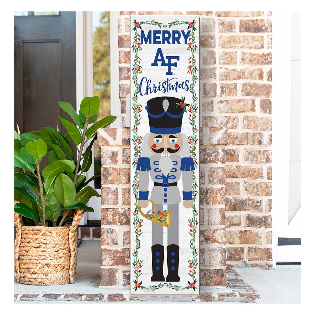 11x46 Leaning Sign Nutcracker Air Force Academy Falcons