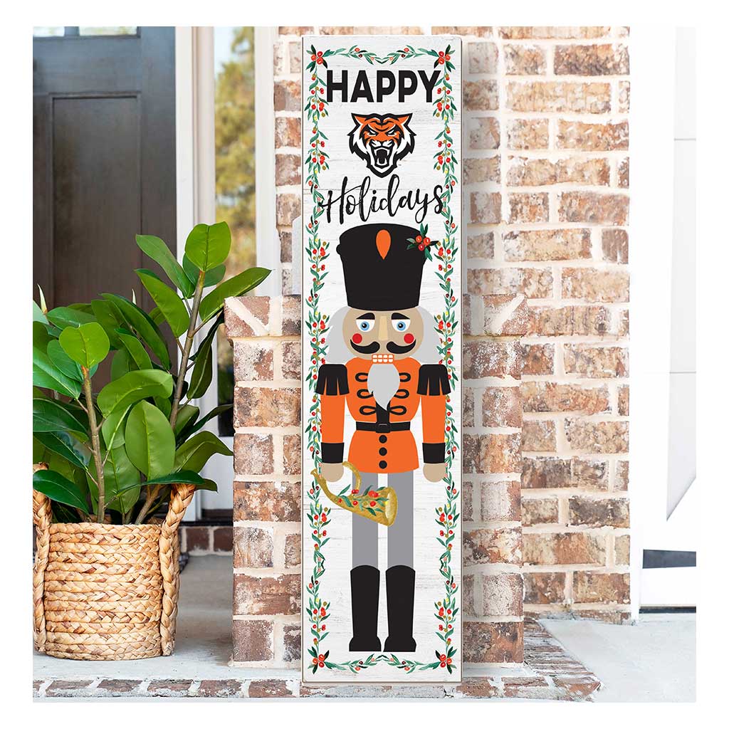 11x46 Leaning Sign Nutcracker Idaho State Bengals