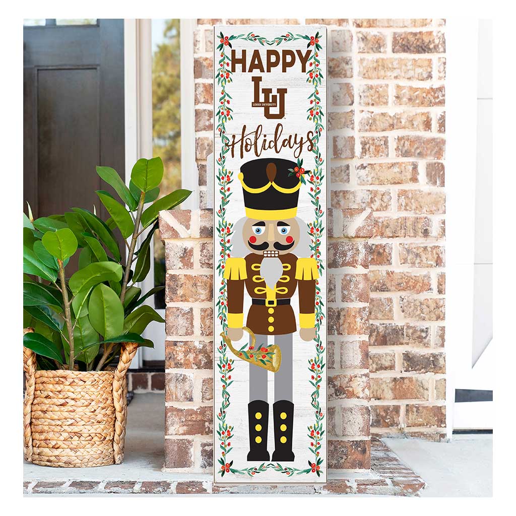 11x46 Leaning Sign Nutcracker Lehigh Mountain Hawks