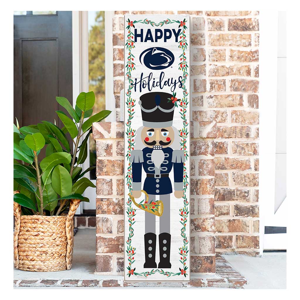 11x46 Leaning Sign Nutcracker Penn State Nittany Lions
