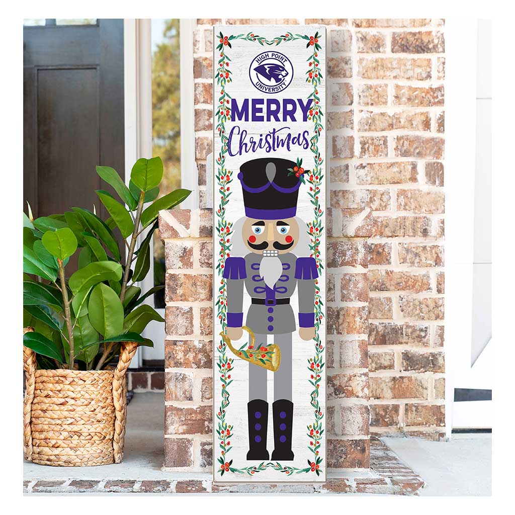 11x46 Leaning Sign Nutcracker High Point Panthers