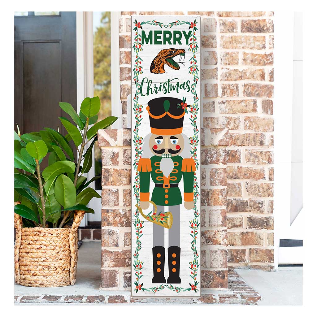 11x46 Leaning Sign Nutcracker Florida A&M Rattlers
