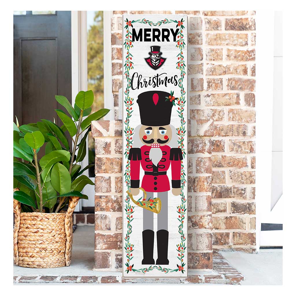 11x46 Leaning Sign Nutcracker Austin Peay Governors