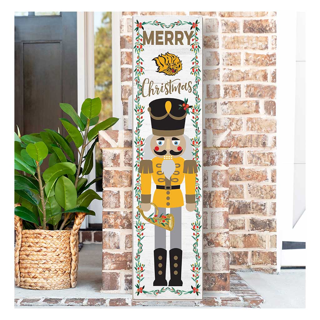 11x46 Leaning Sign Nutcracker Arkansas at Pine Bluff GOLDEN LIONS