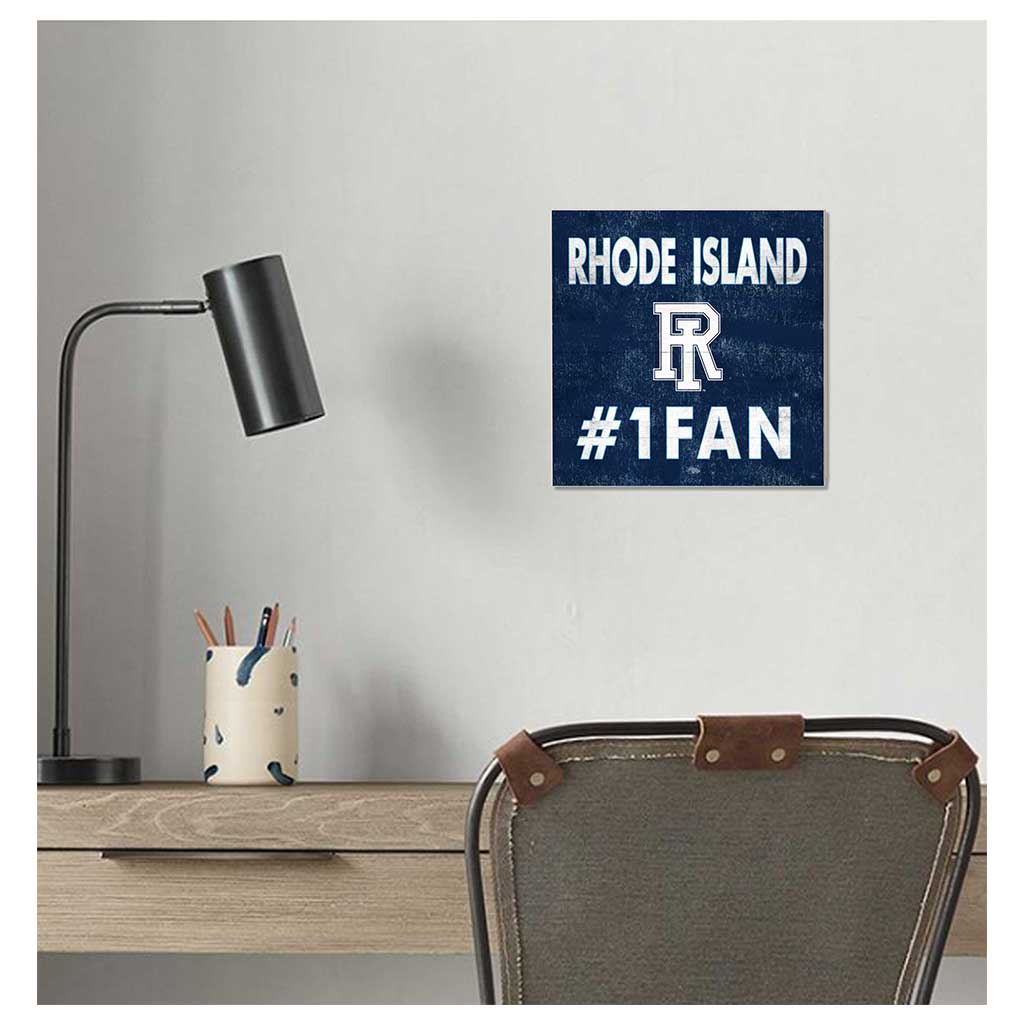 10x10 Team Color #1 Fan Rhode Island Rams