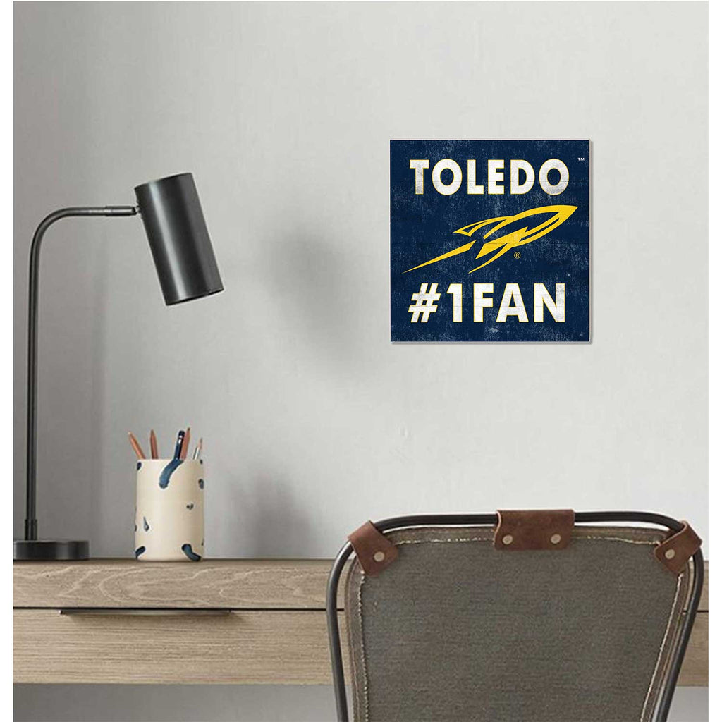 10x10 Team Color #1 Fan Toledo Rockets