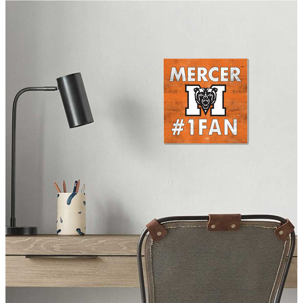 10x10 Team Color #1 Fan Mercer Bears