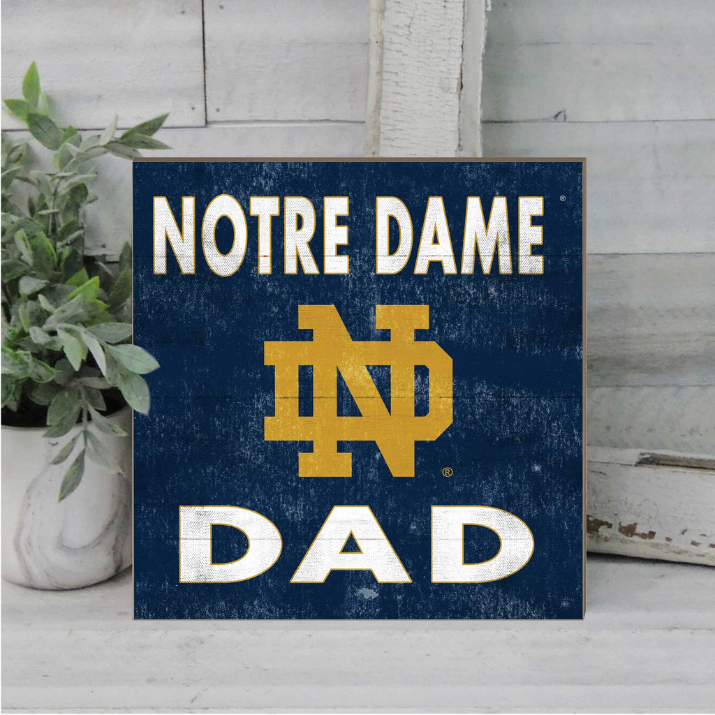 10x10 Team Color Dad Notre Dame Fighting Irish