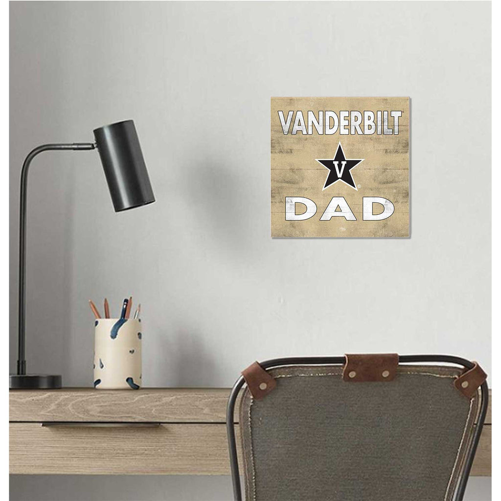 10x10 Team Color Dad Vanderbilt Commodores