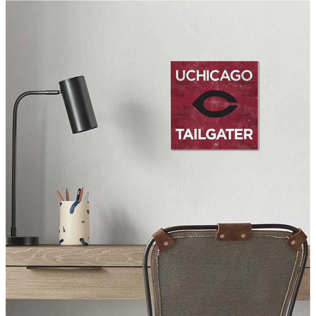 10x10 Team Color Tailgater University of Chicago Maroons