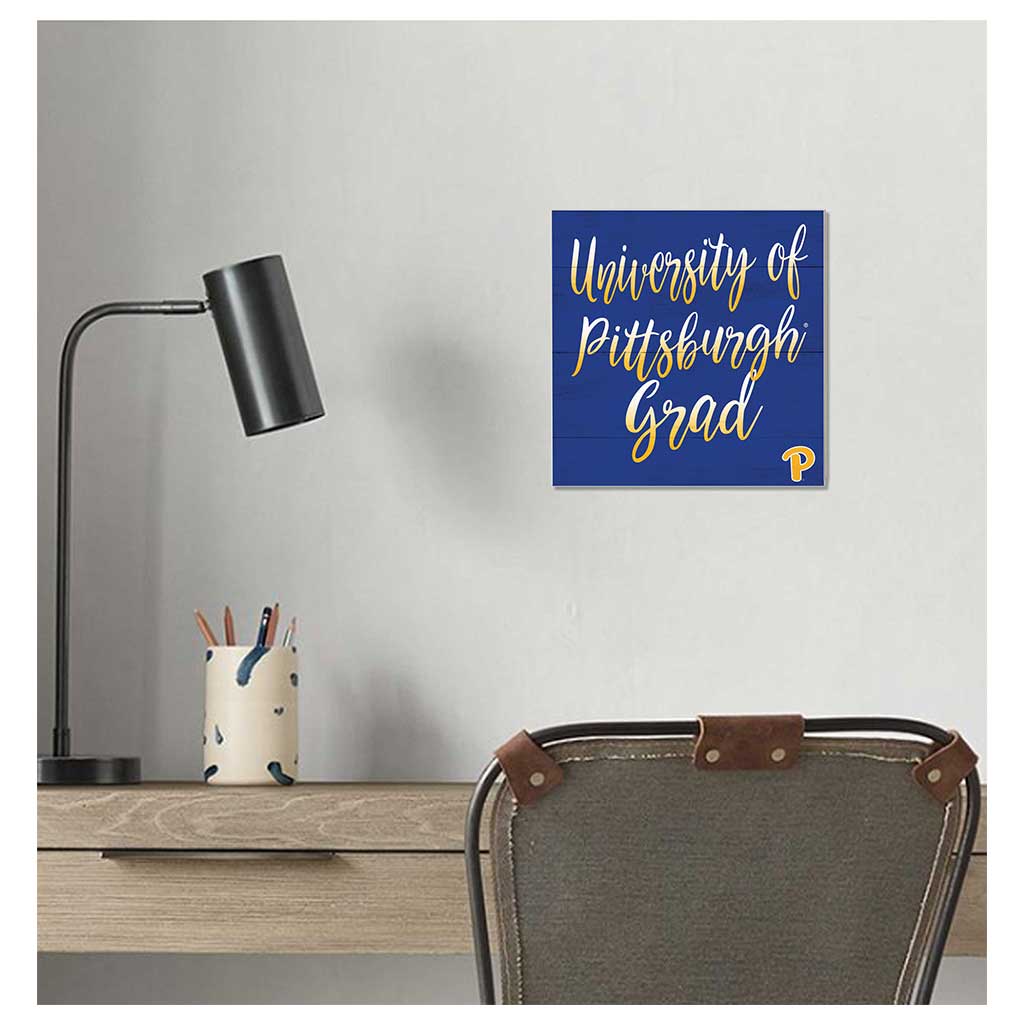 10x10 Team Grad Sign Pittsburgh Panthers