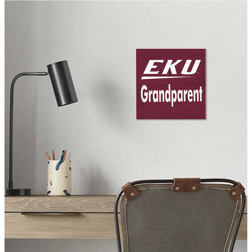 10x10 Team Grandparents Sign Eastern Kentucky University Colonels