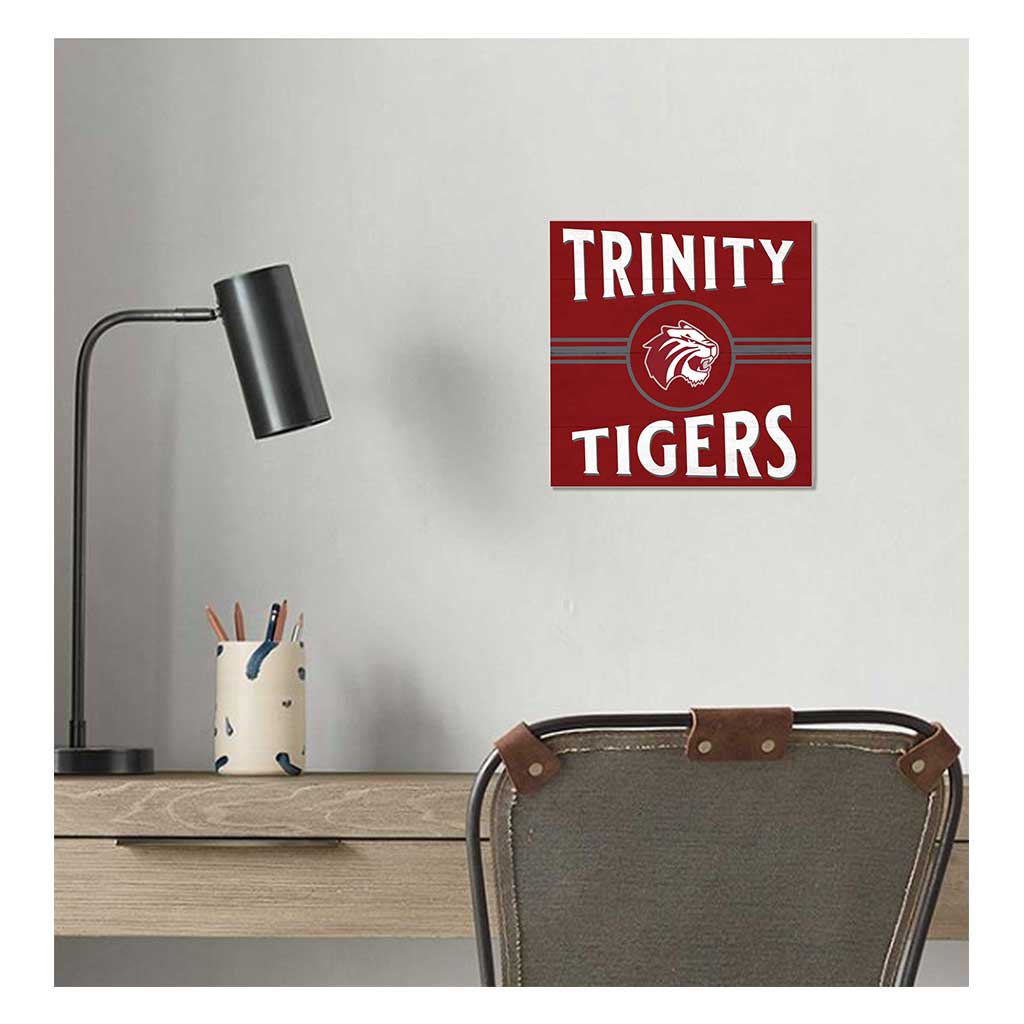 10x10 Retro Team Sign Trinity University Tigers