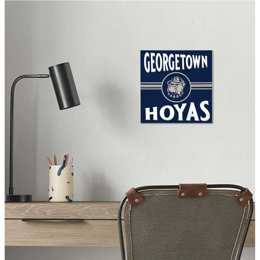 10x10 Retro Team Sign Georgetown Hoyas
