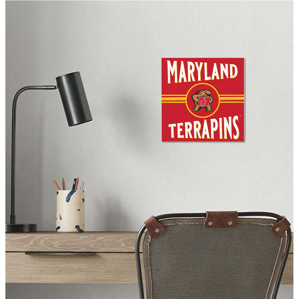 10x10 Retro Team Sign Maryland Terrapins