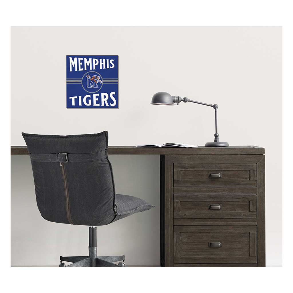10x10 Retro Team Sign Memphis Tigers