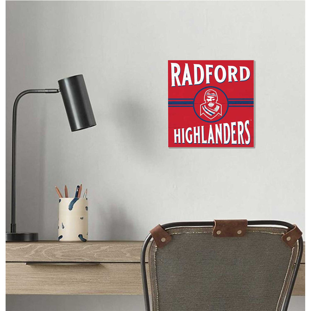 10x10 Retro Team Sign Radford Highlanders