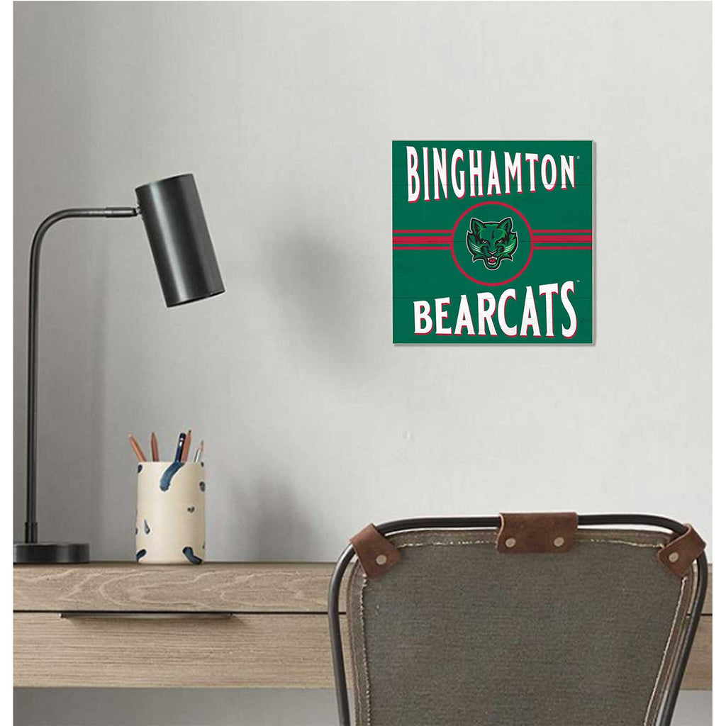10x10 Retro Team Sign Binghamton Bearcats