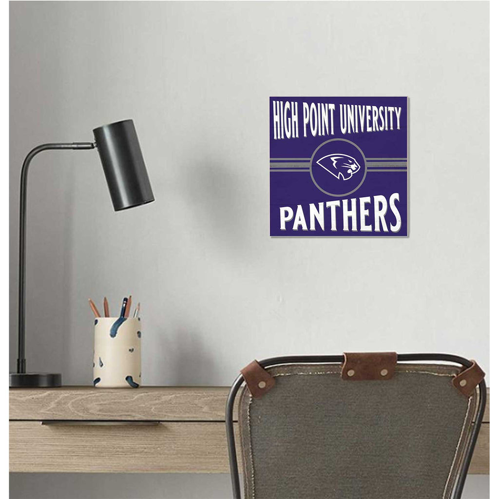 10x10 Retro Team Sign High Point Panthers