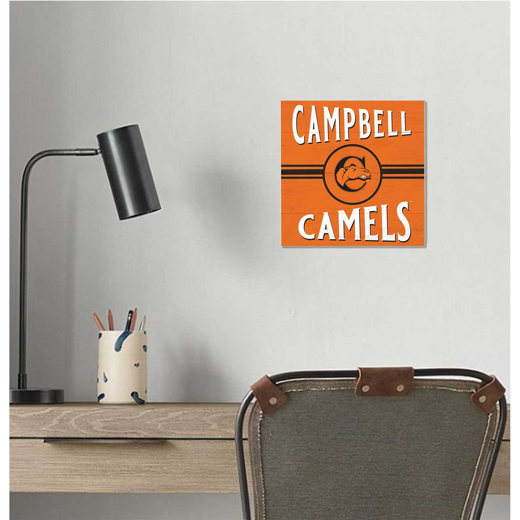 10x10 Retro Team Sign Campbell University Fighting Camels