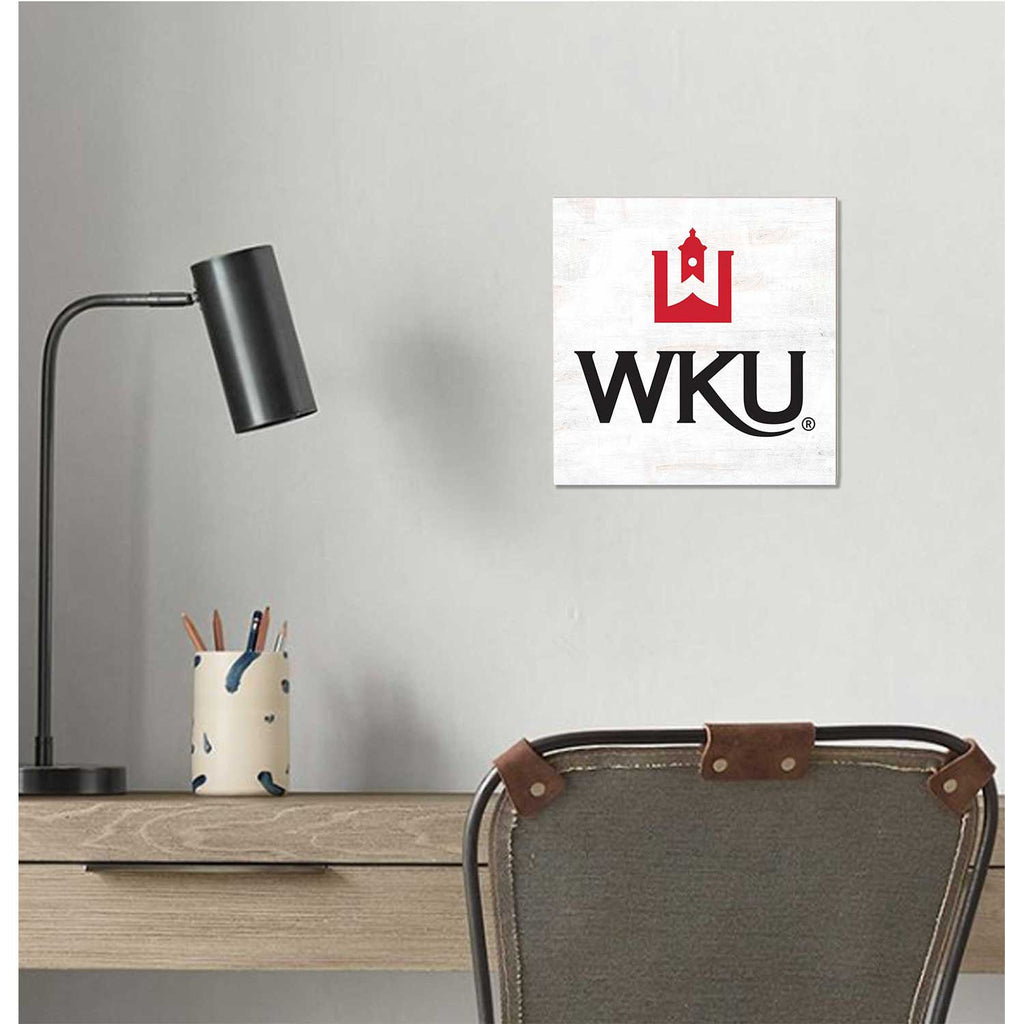 10x10 Scholastic Sign Western Kentucky Hilltoppers