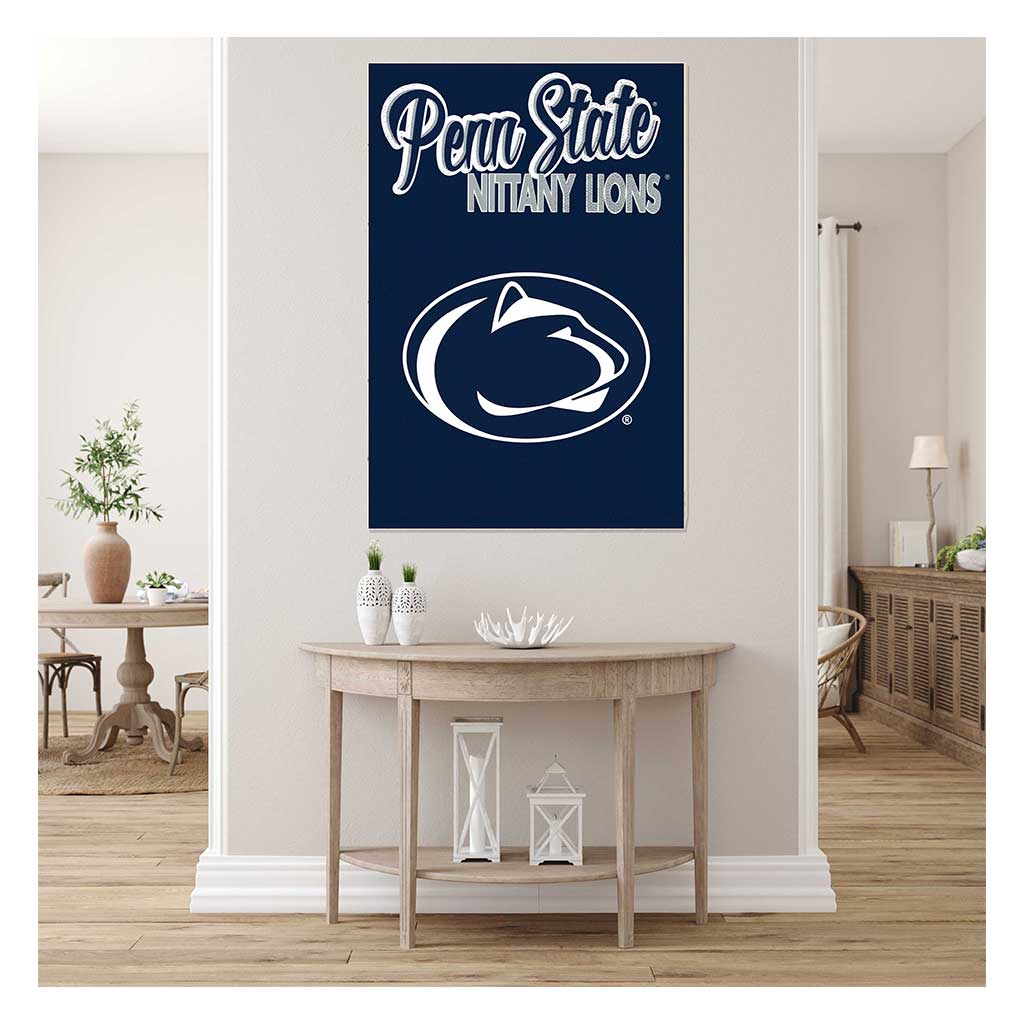 34x24 Mascot Sign Penn State Nittany Lions