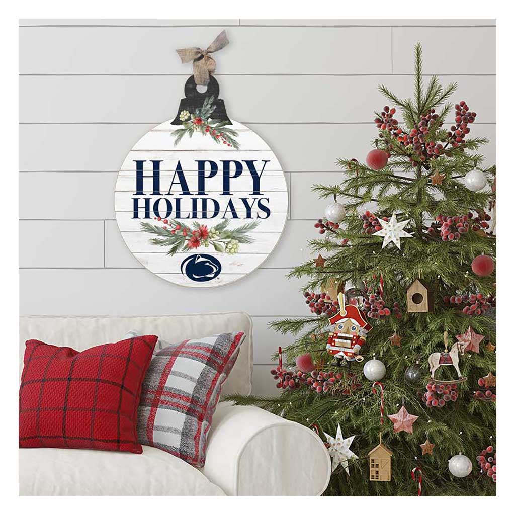 20 Inch Merry Christmas Ornament Sign Penn State Nittany Lions