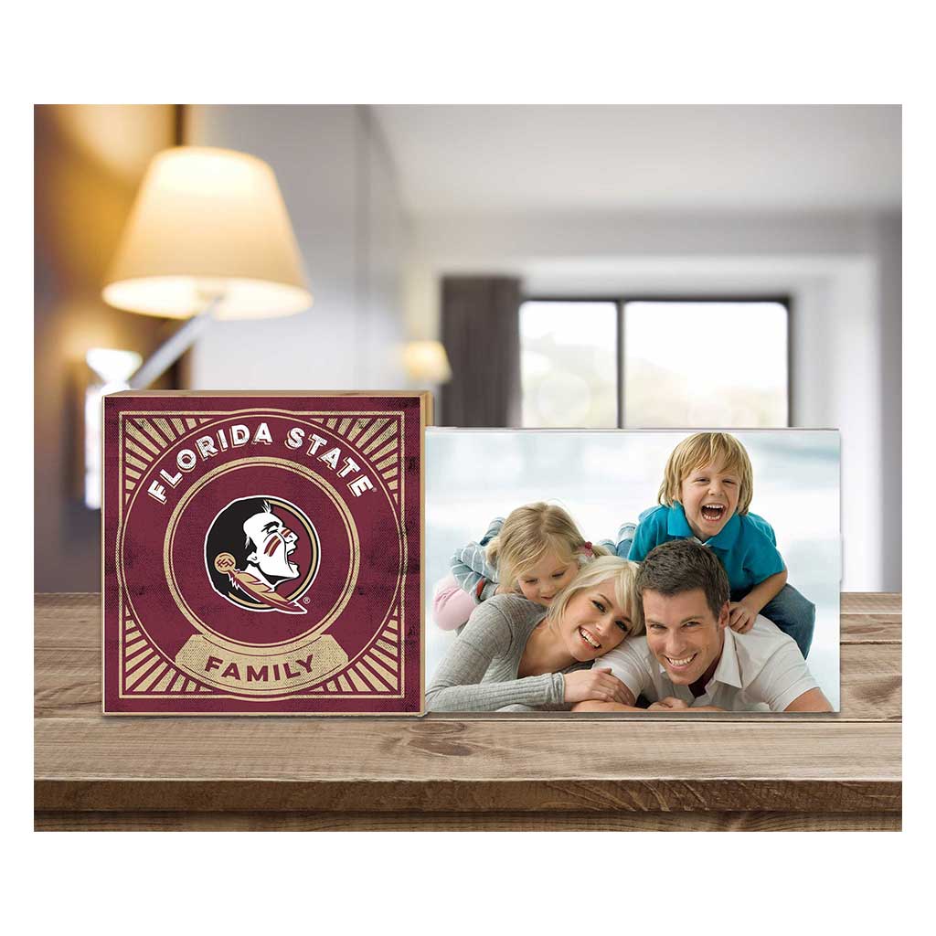 Floating Picture Frame Family Retro Team Florida State Seminoles