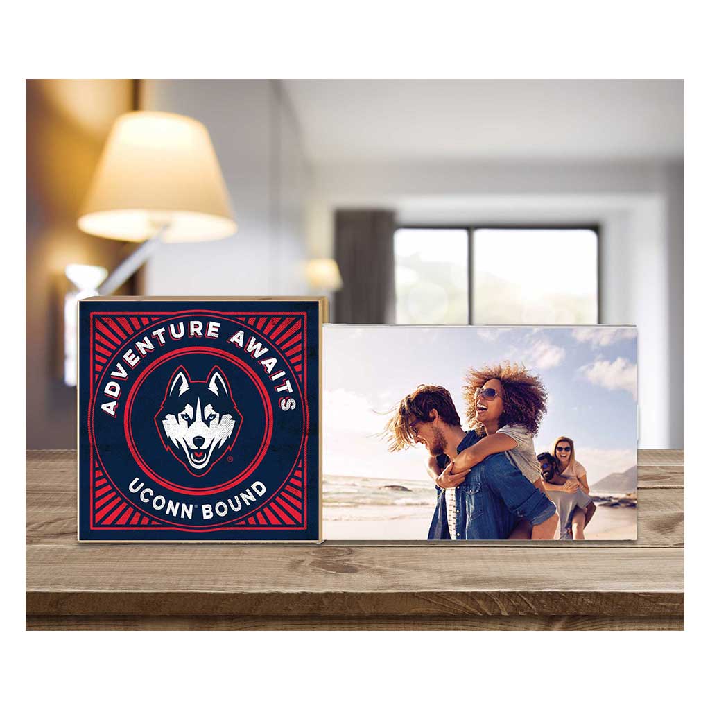 Floating Picture Frame Adventure Awaits Retro Team Connecticut Huskies