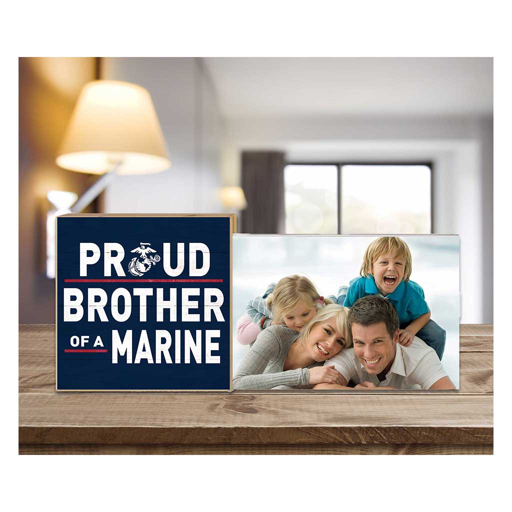 Floating Picture Frame Military Proud Brother Marines