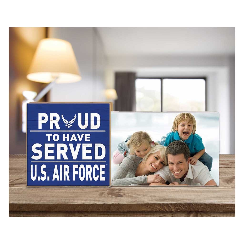 Floating Picture Frame Military Proud to Served Air Force