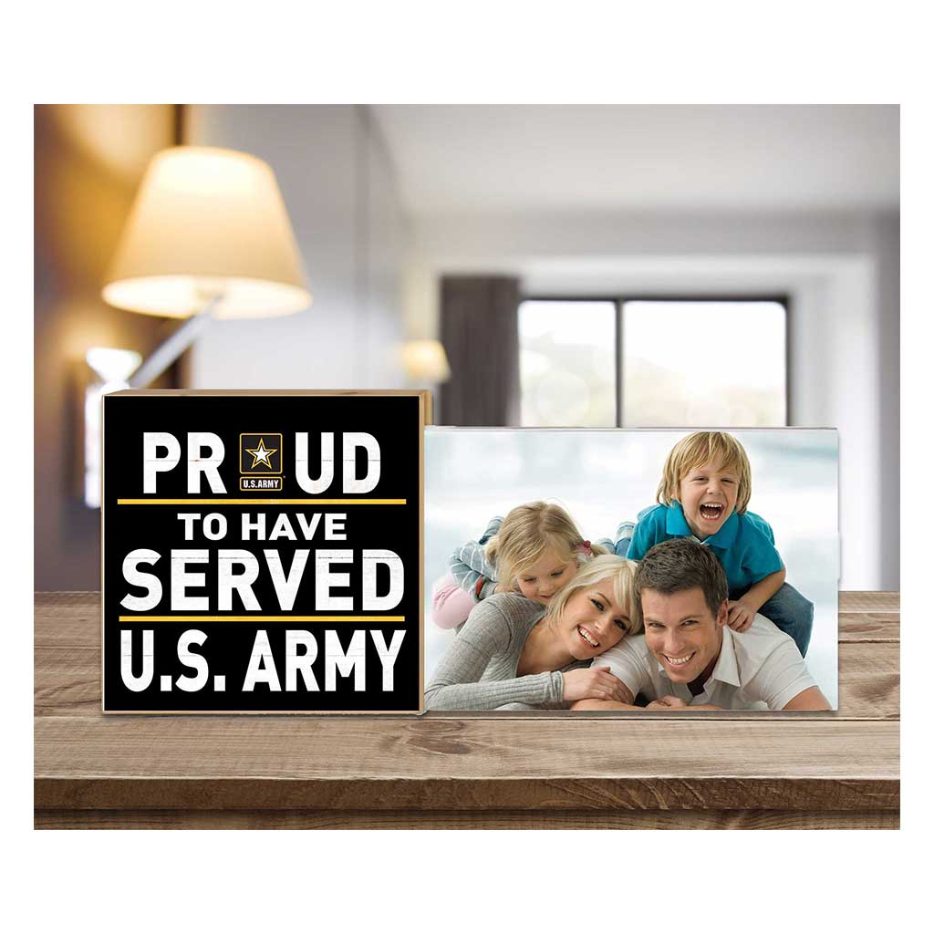 Floating Picture Frame Military Proud to Served Army