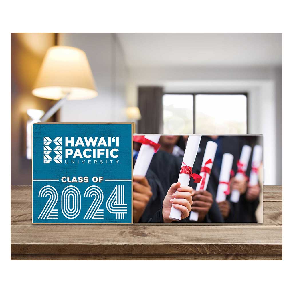 Floating Picture Frame Class of Grad Hawaii Pacific University Sharks