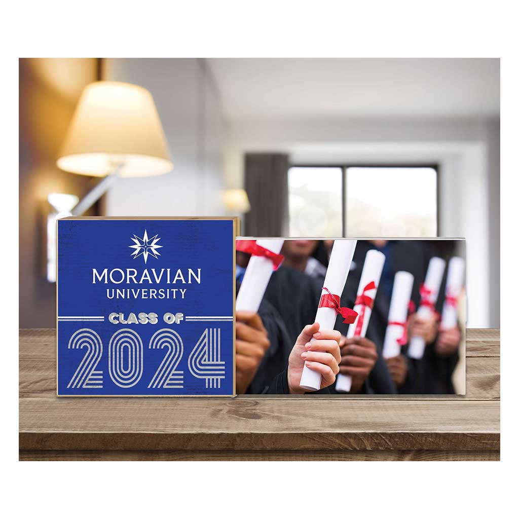 Floating Picture Frame Class of Grad Moravian College Greyhounds
