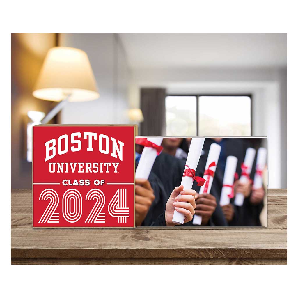 Floating Picture Frame Class of Grad Boston University Terriers