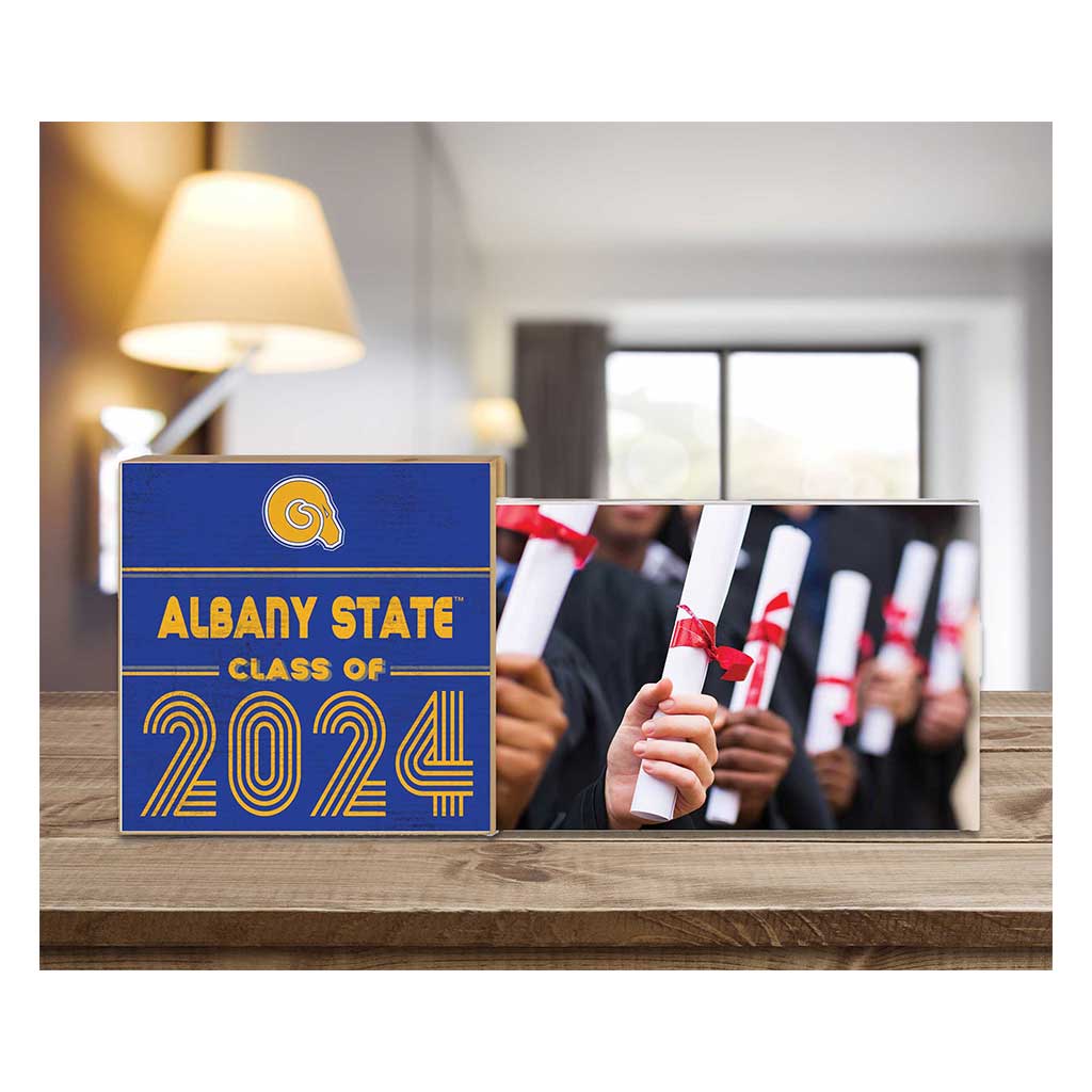 Floating Picture Frame Class of Grad Albany State University Golden Rams