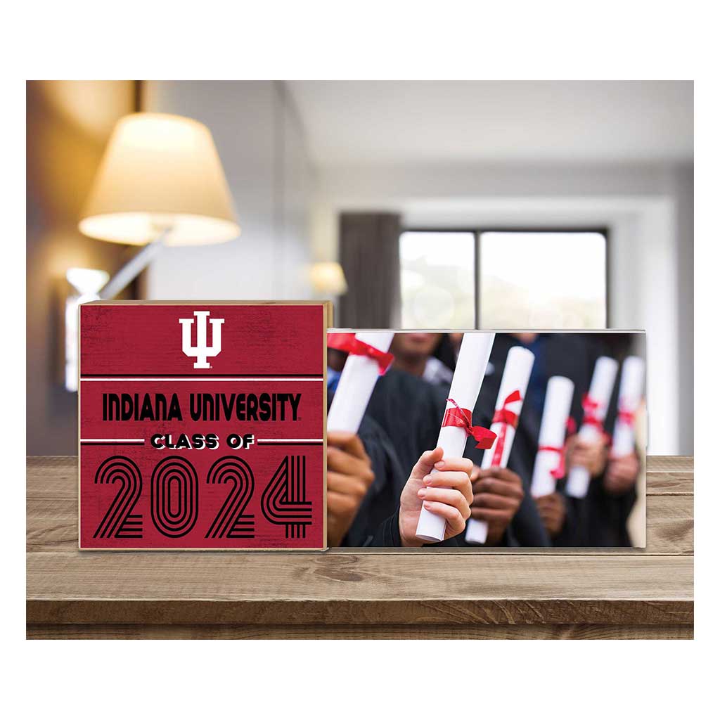 Floating Picture Frame Class of Grad Indiana Hoosiers