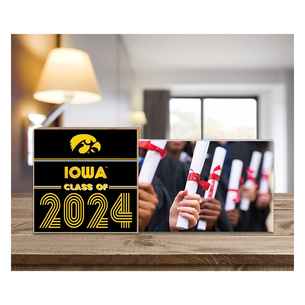 Floating Picture Frame Class of Grad Iowa Hawkeyes