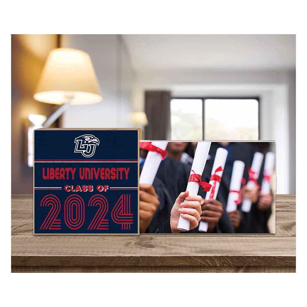 Floating Picture Frame Class of Grad Liberty Flames