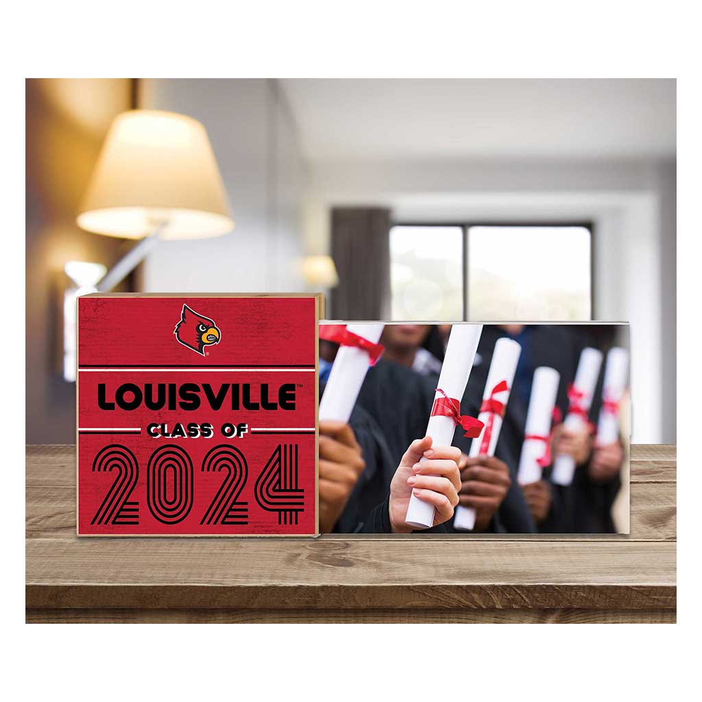 Floating Picture Frame Class of Grad Louisville Cardinals