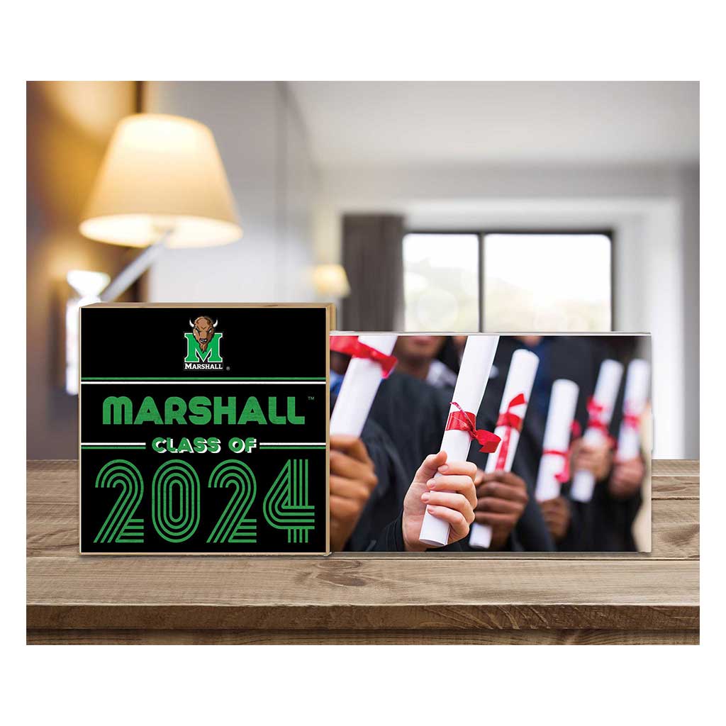 Floating Picture Frame Class of Grad Marshall Thundering Herd