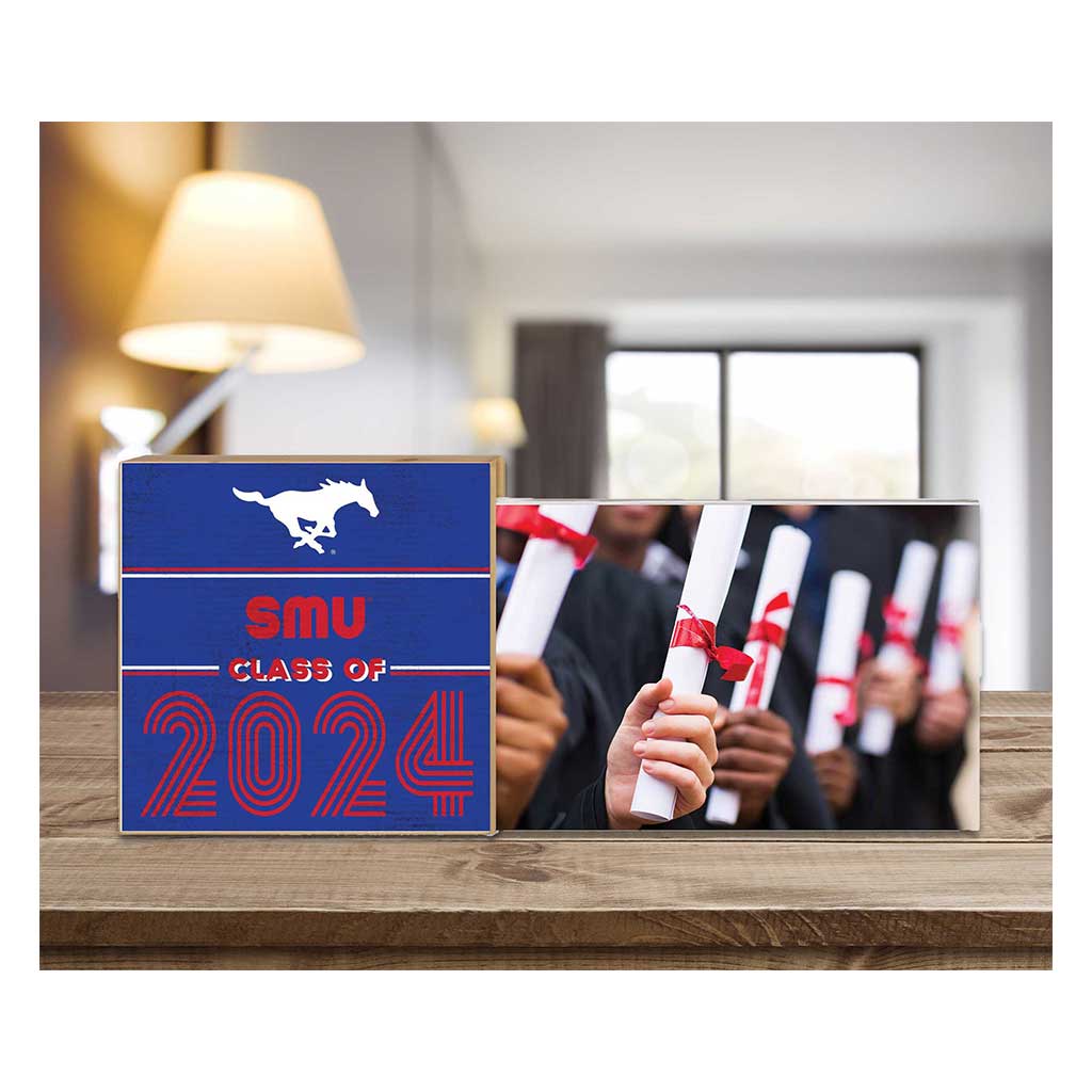 Floating Picture Frame Class of Grad Southern Methodist Mustangs