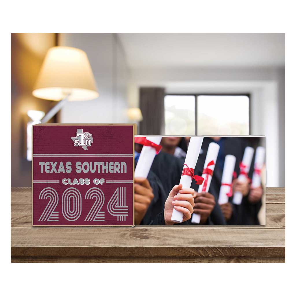 Floating Picture Frame Class of Grad Texas Southern Tigers
