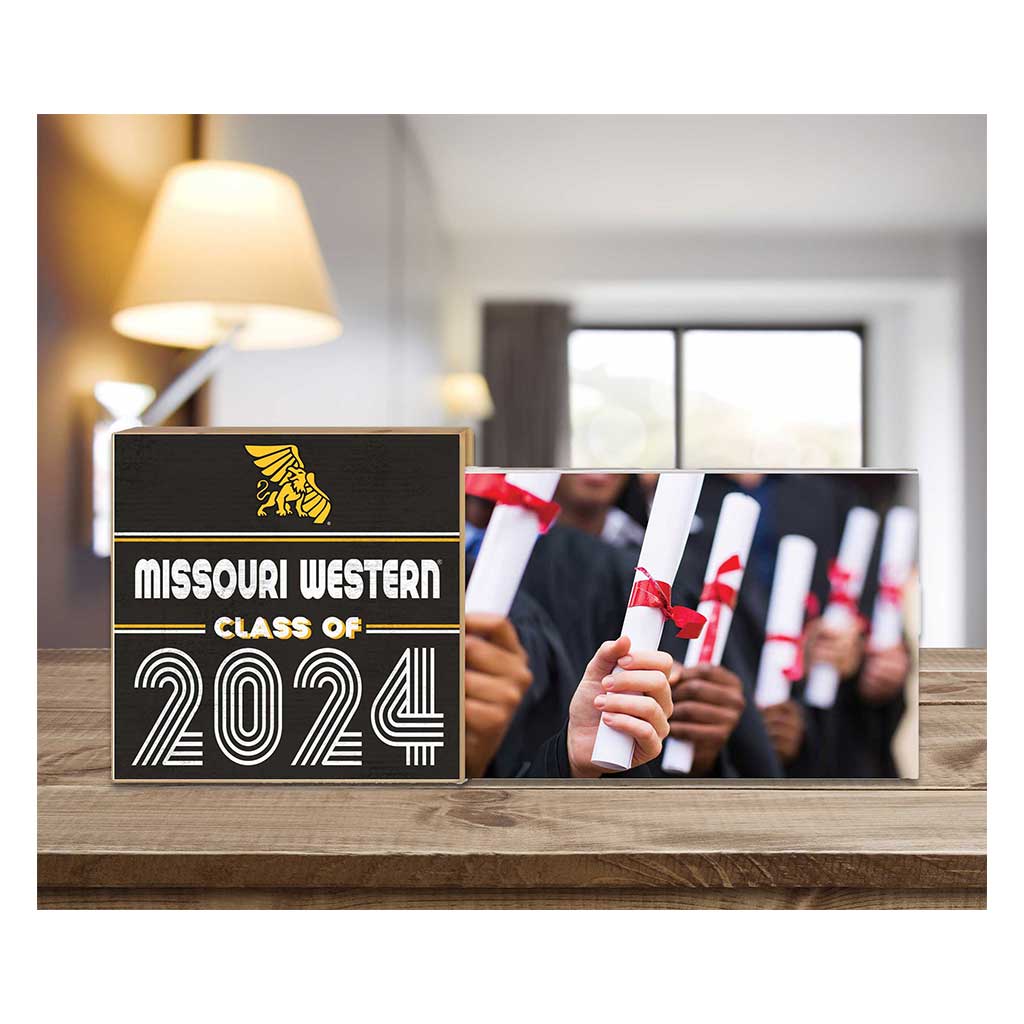 Floating Picture Frame Class of Grad Missouri Western State University Griffons