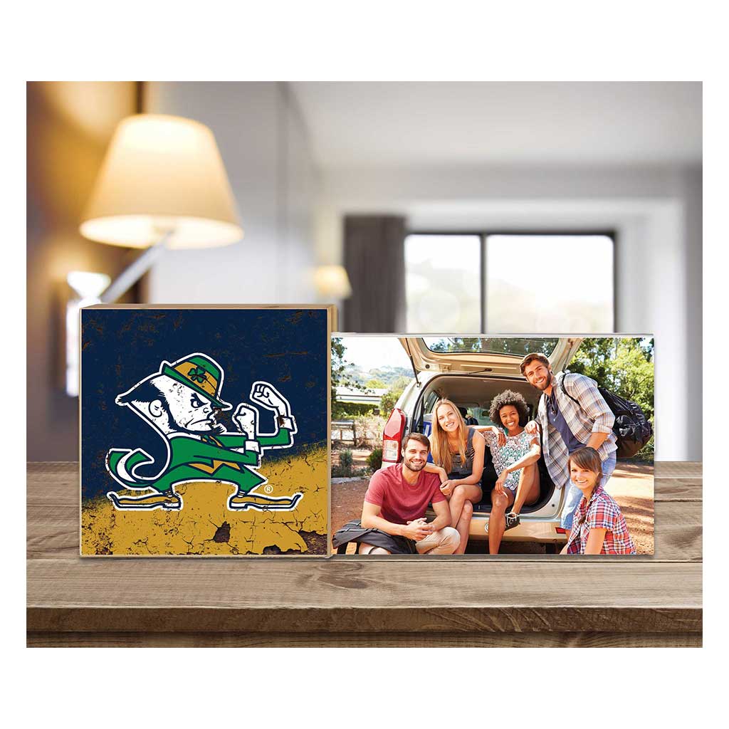 Floating Picture Frame Retro Team Crackle Notre Dame Fighting Irish