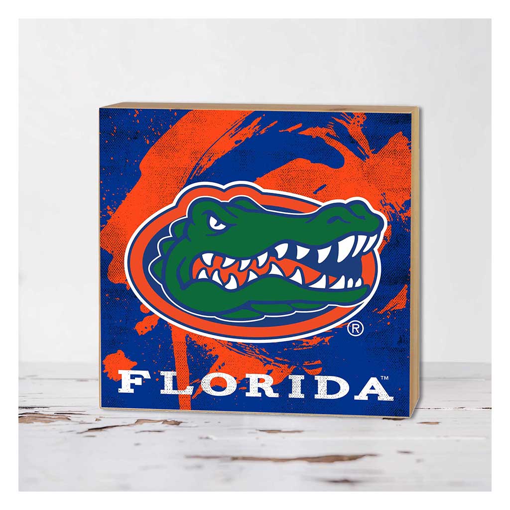 5x5 Block Color Splash Florida Gators